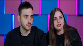 שיר טרן ואלעד תורג'מן, צילום: מסך, רשת 13